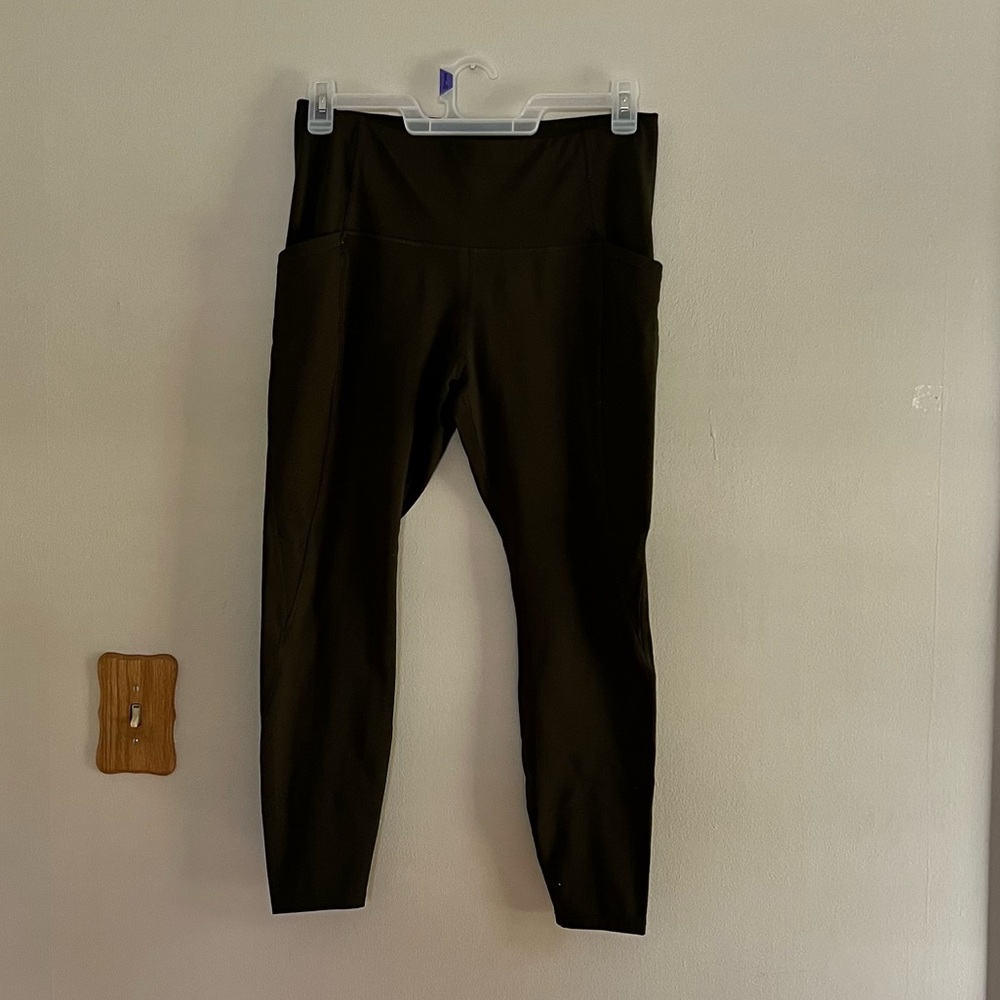 Olive Green Leggings